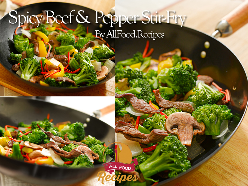 Spicy Beef & Pepper Stir-Fry