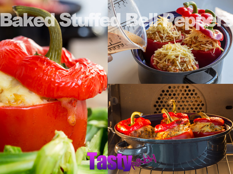 Baked Stuffed Bell Peppers