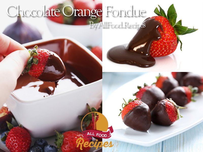 Chocolate Orange Fondue