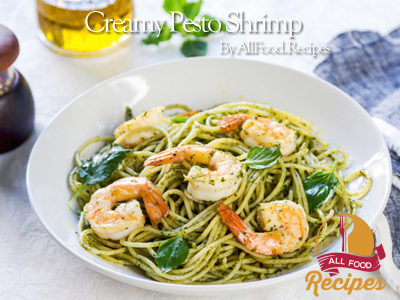 Creamy Pesto Shrimp