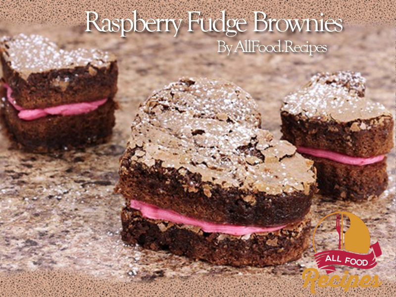 Raspberry Fudge Brownies