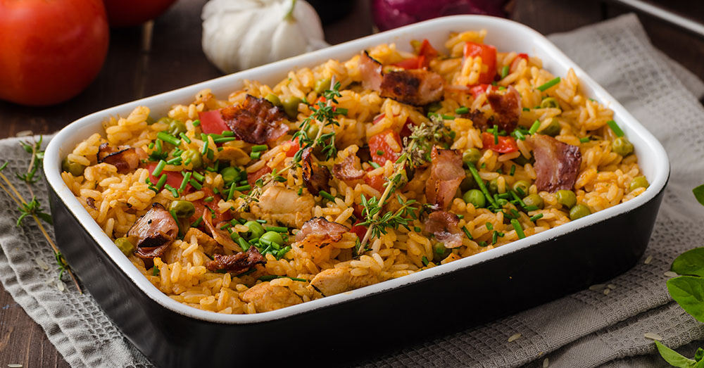 Cajun Chicken And Rice Casserole