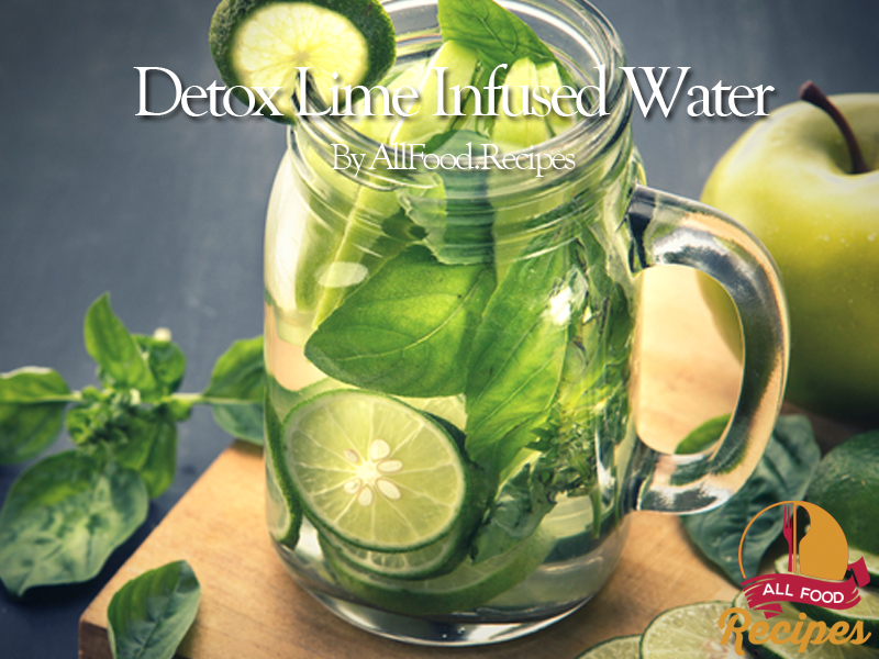 Detox Lime Infused Water