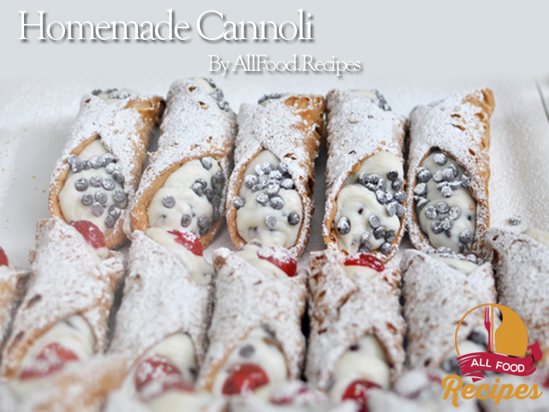 Homemade Cannoli