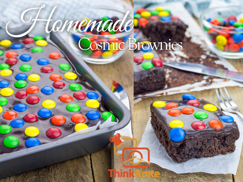 Homemade Cosmic Brownies