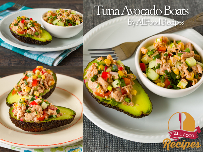 Tuna Avocado Boats