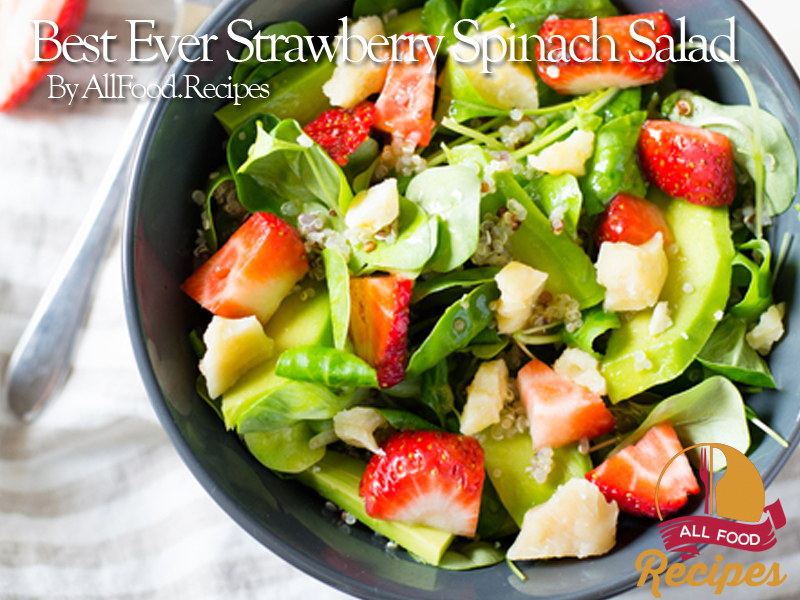 Best Ever Strawberry Spinach Salad