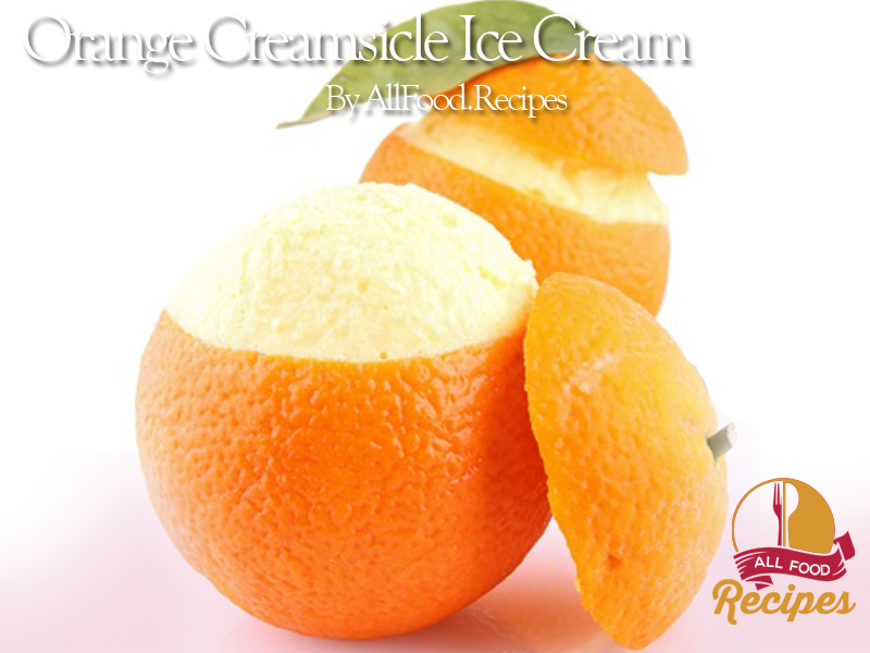 Orange Creamsicle Ice Cream