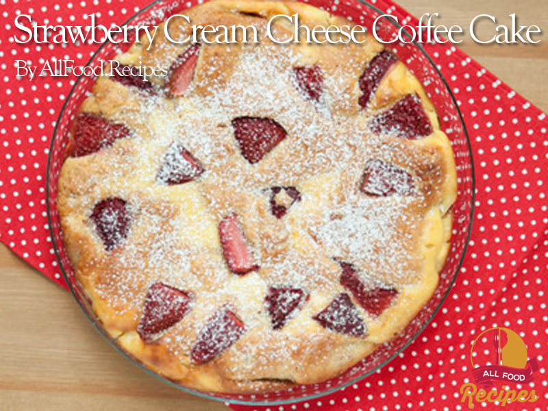 Strawberry Cream Cheese Coffee Cake