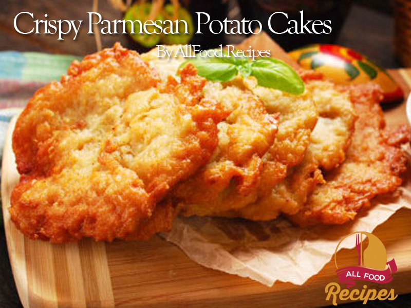 Crispy Parmesan Potato Cakes