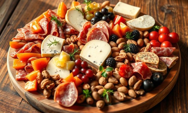 How to Make the Perfect Charcuterie Board: Tips for the Best Board 11 Beautifully arranged charcuterie board f ideas eaturing an assortment of cheeses, cured meats, fresh fruits, nuts, and crackers, perfect for parties and gatherings