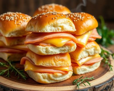 Ham and Cheese Sliders