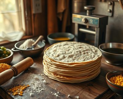 Homemade Corn Tortillas Recipe