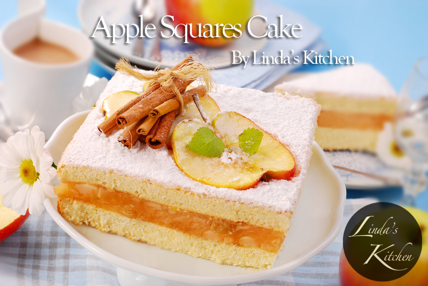 Apple Squares Cake