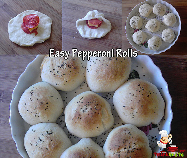 Easy Pepperoni Rolls
