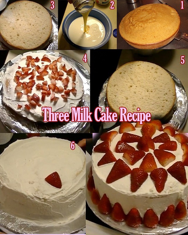 Three Milk Cake Recipe