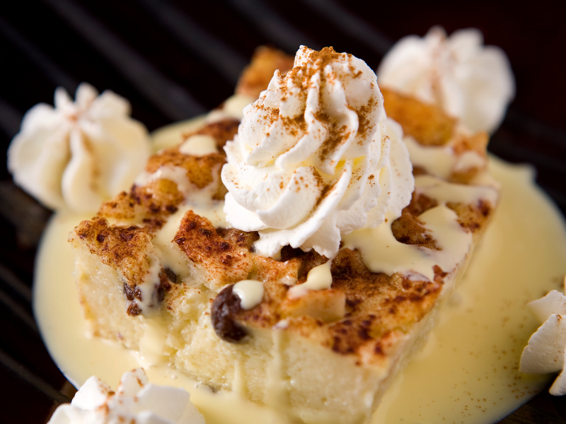 👉️Bread Pudding with Vanilla Cream Sauce - All food Recipes Best ...