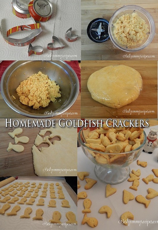 Homemade Goldfish Crackers