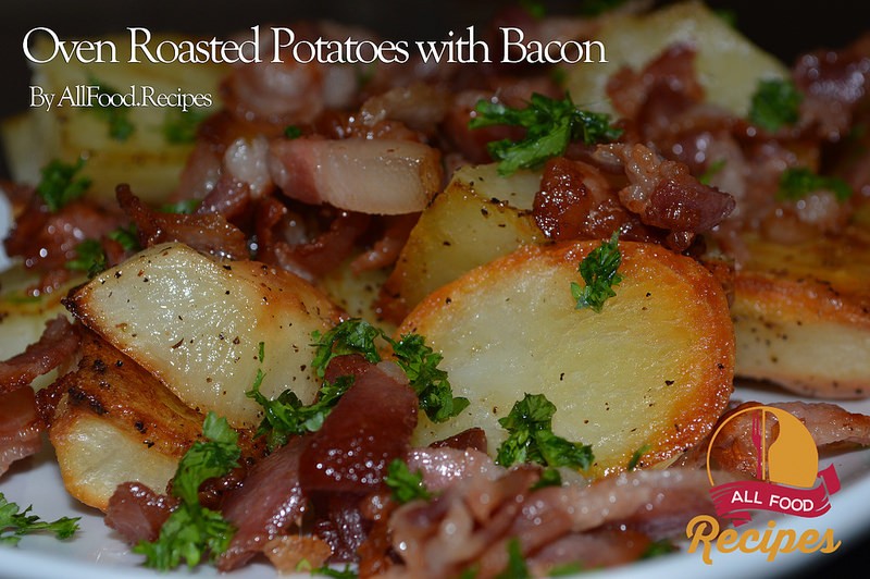 Oven Roasted Potatoes with Bacon