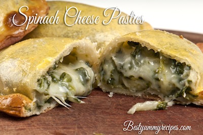 Spinach Cheese Pasties