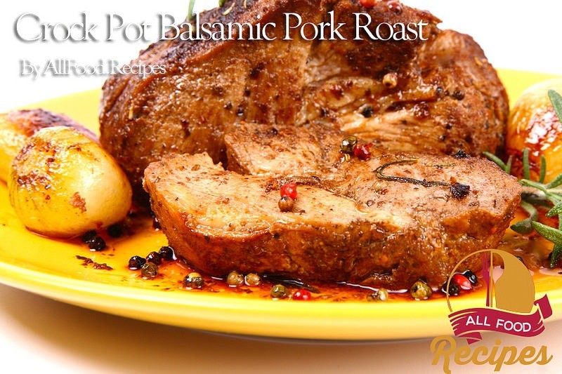 Crock Pot Balsamic Pork Roast recipe