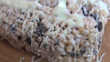Cookies and Cream Rice Krispie Treats