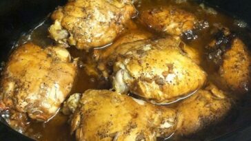 Crock Pot Recipes - Balsamic Chicken Thighs