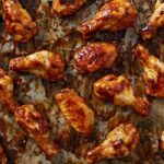 Oven Baked Sriracha and Beer BBQ Chicken Wings