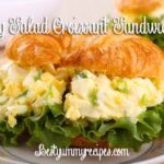 Egg Salad Croissant Sandwiches