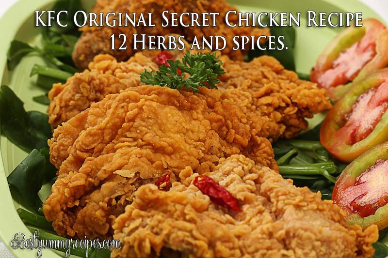 KFC the original secret chicken