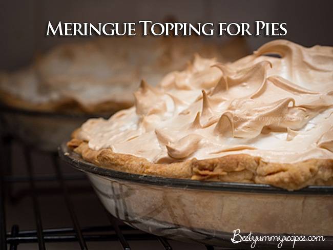 Meringue Topping for Pies