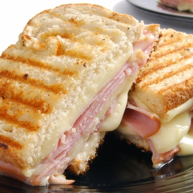 Perfect Ham And Swiss Panini