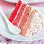 Pink Layered Cake Recipe