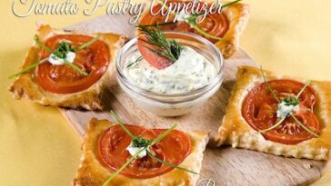 Tomato Pastry Appetizer