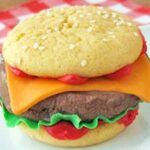 “Cheeseburger” Ice Cream Sandwiches
