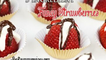 3 Ingredient Fancy Strawberries Recipe