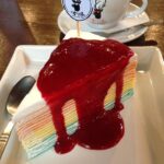 Rainbow Crepe Cake