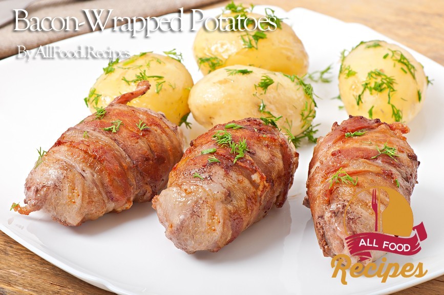 Bacon-Wrapped Potatoes  recipe