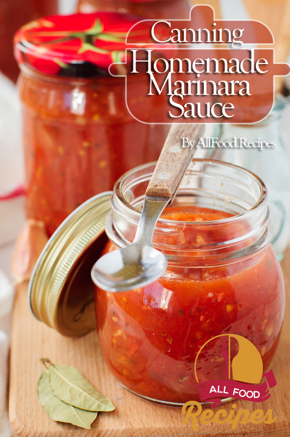 Canning Homemade Marinara Sauce