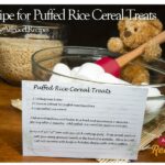 Recipe for Puffed Rice Cereal Treats