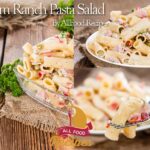 Ham Ranch Pasta Salad
