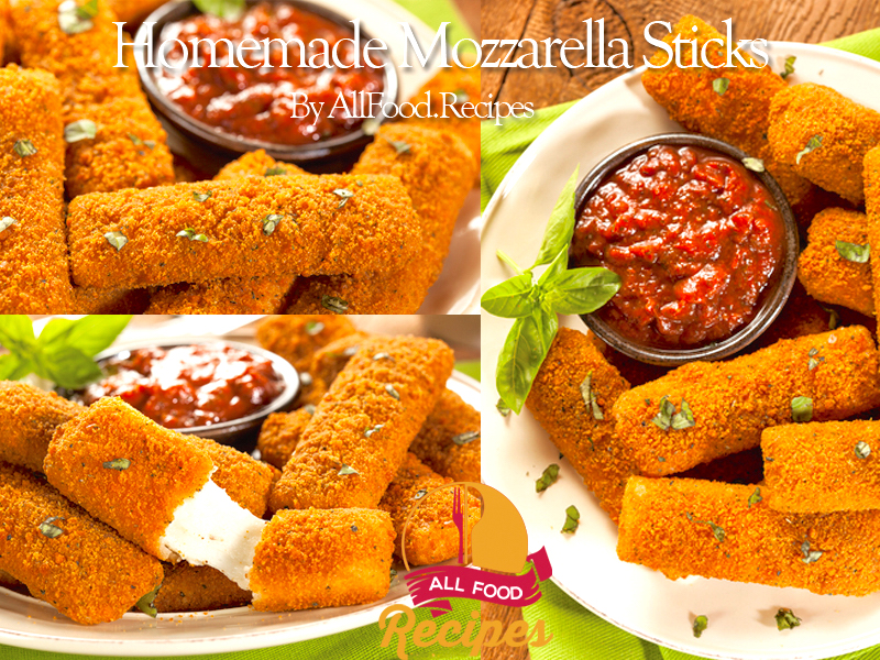 Homemade Mozzarella Sticks