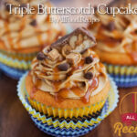 Triple Butterscotch Cupcakes