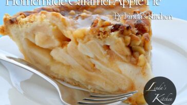 Homemade Caramel Apple Pie