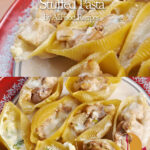 Slow Cooked Chicken Stuffed Pasta