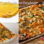 Low Carb Cauliflower Breadsticks