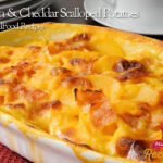 Bacon and Cheddar Scalloped Potatoes