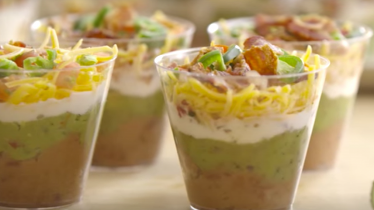 7 Layer Mexican Dip Cups