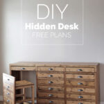 Hidden Desk Apothecary Cabinet