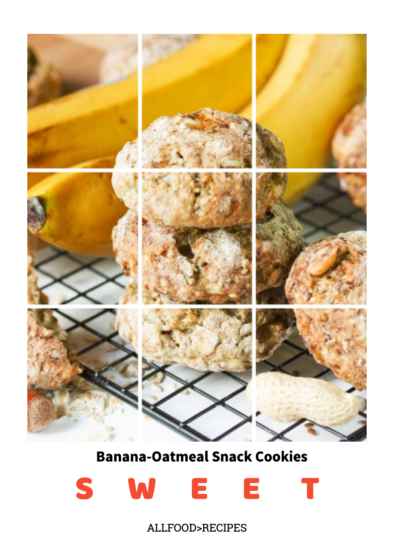 Banana-Oatmeal Snack Cookies